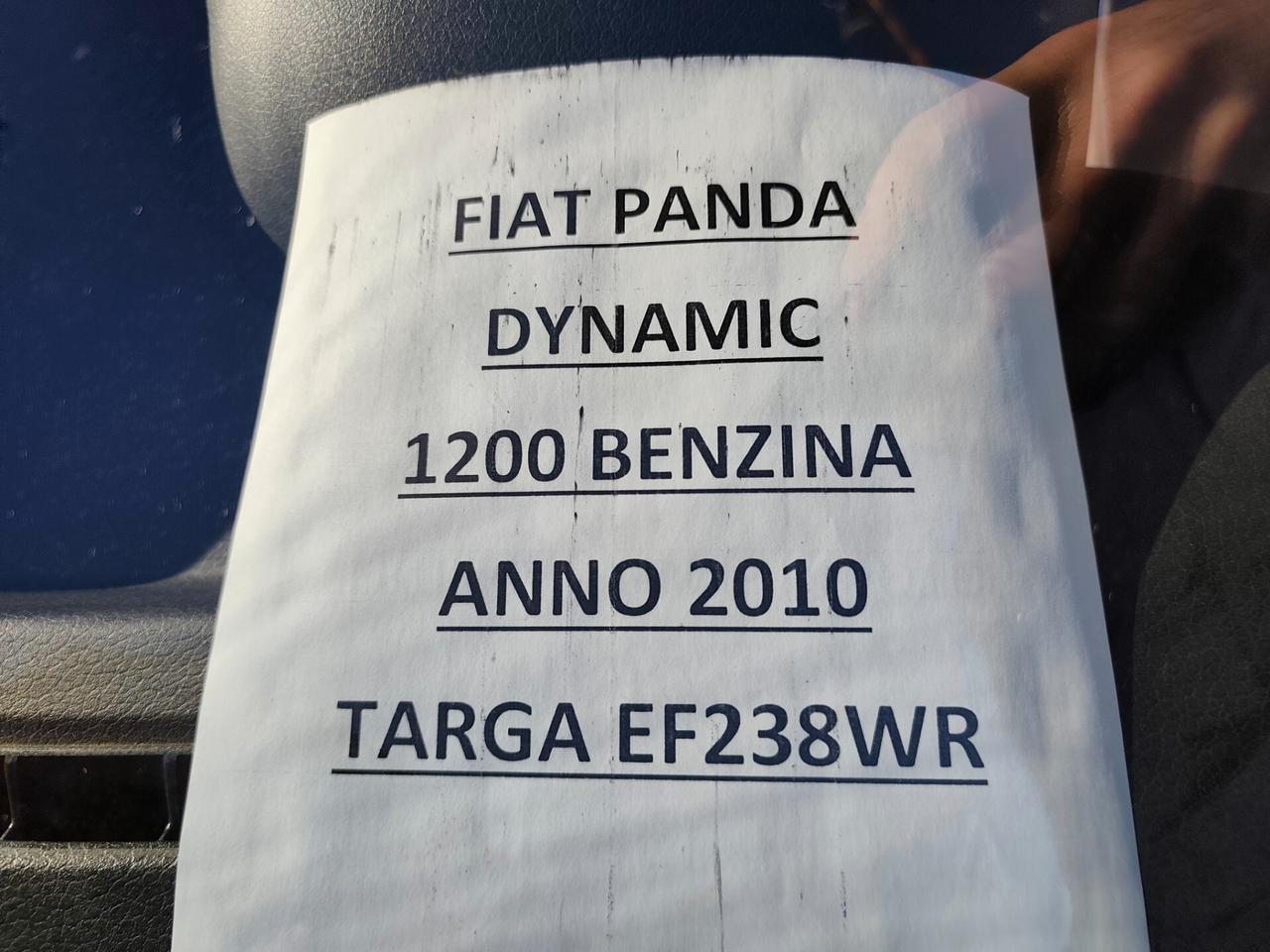 Fiat Panda 1.2 BENZINA Dynamic