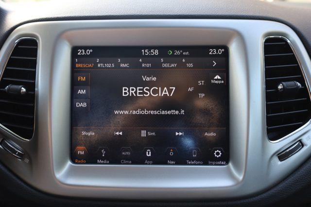 JEEP Compass 1.6 Mjt 2WD 120CV GANCIO TRAINO Navi ACC Radar Cam