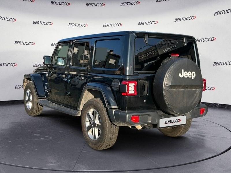 Jeep Wrangler 4ª serie Unlimited 2.2 Mjt II Sahara