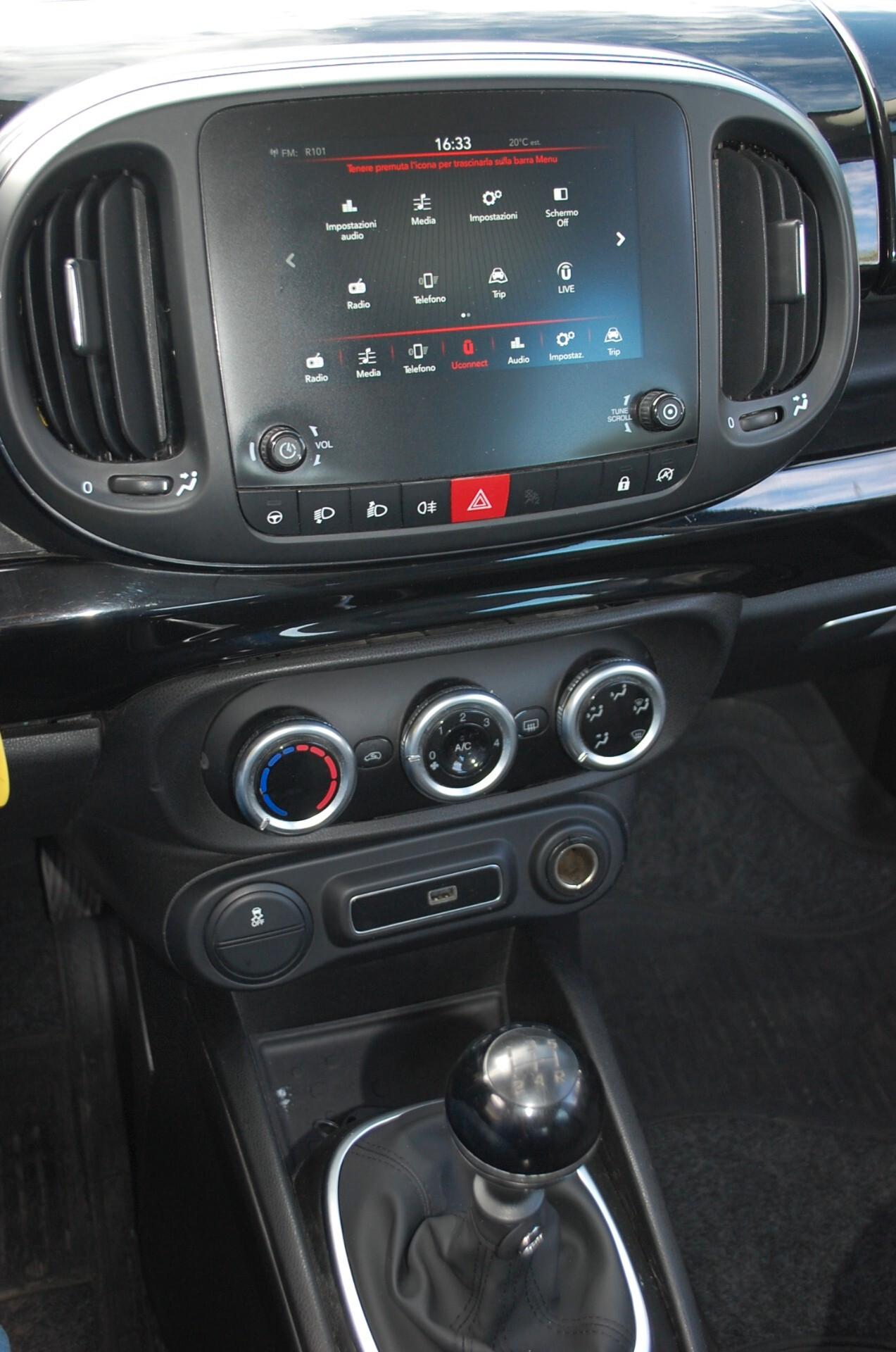 Fiat 500L Cross 1.3 mjt 95CV Uff Italy Lega Led USB Bluetooth
