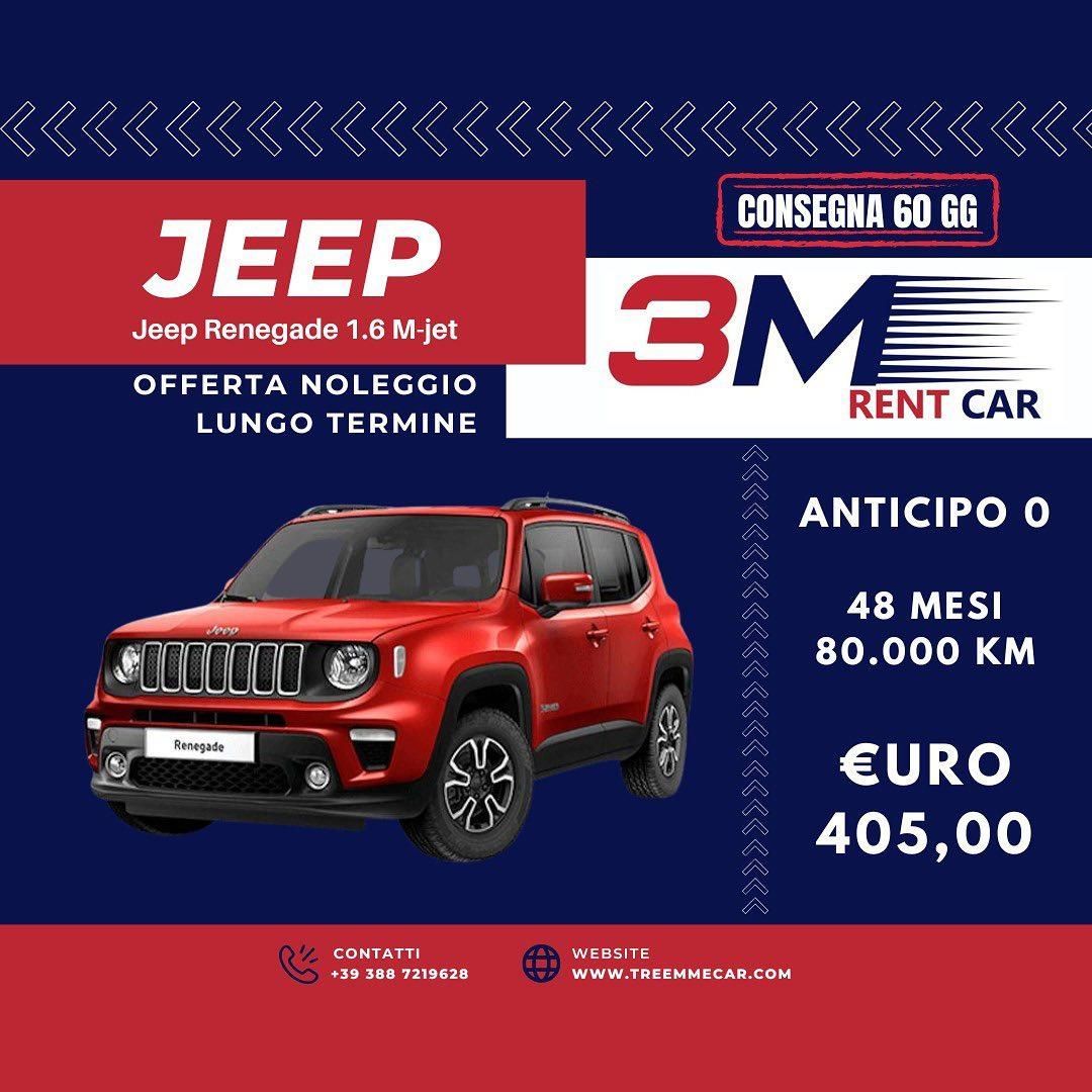 JEEP Renegade Renegade 1.6 Mjt 120CV Limited