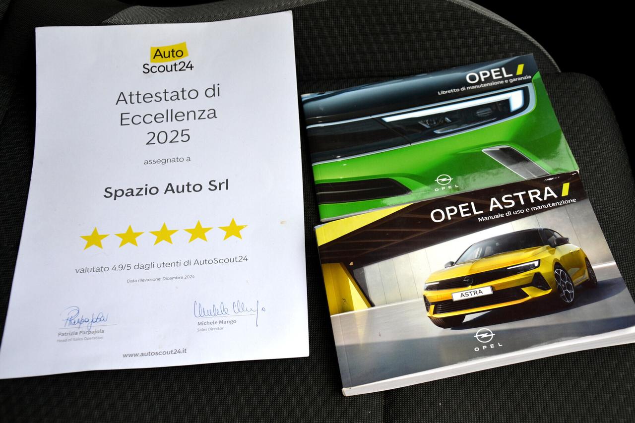 Opel Astra 1.5 D 130CV **PREZZO REALE**UNIPRO'**GARANZIA 12M*