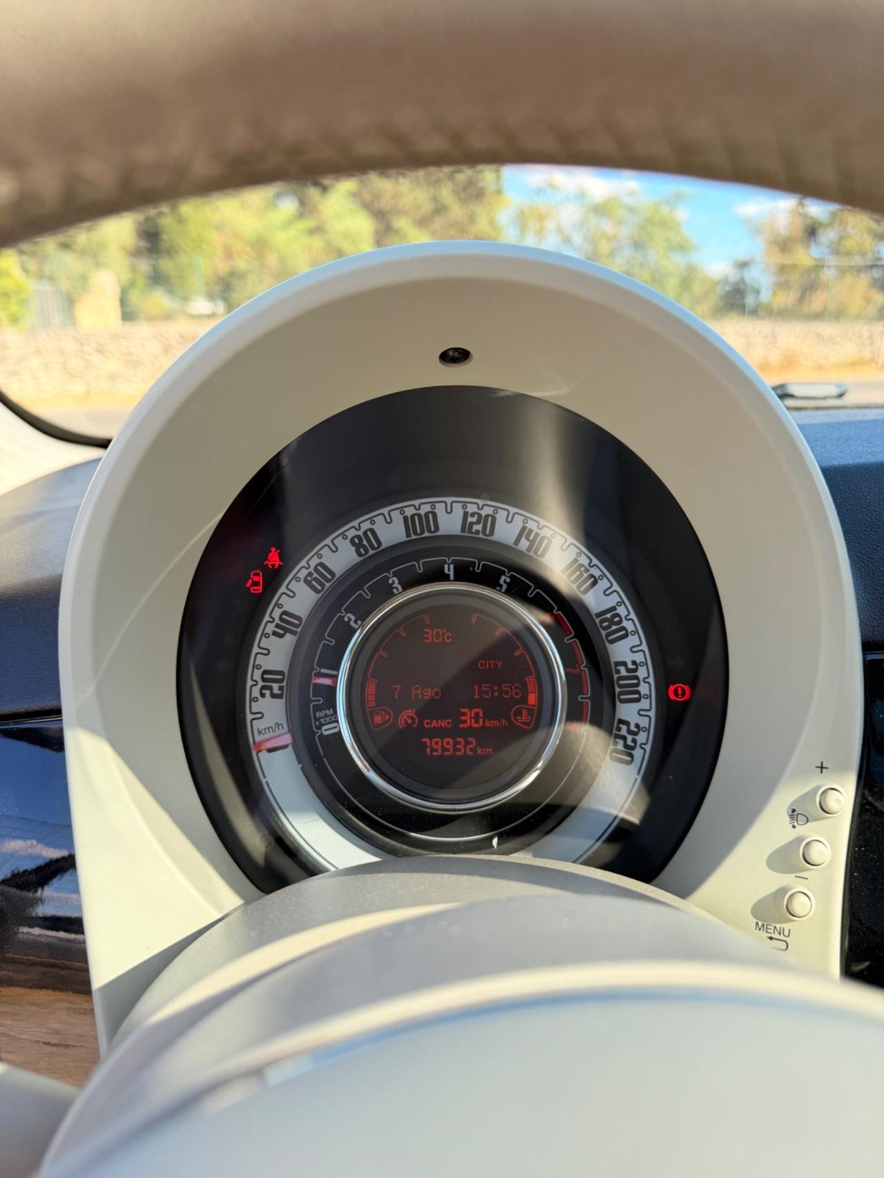 Fiat 500 1.2 EasyPower Lounge-2019 TETTO/LED