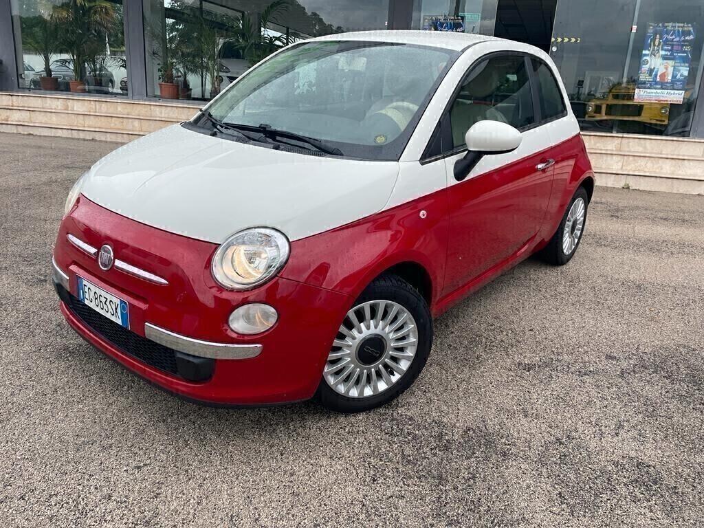 Fiat 500 1.2 Lounge BICOLORE NEOPATENTATI 69 CV