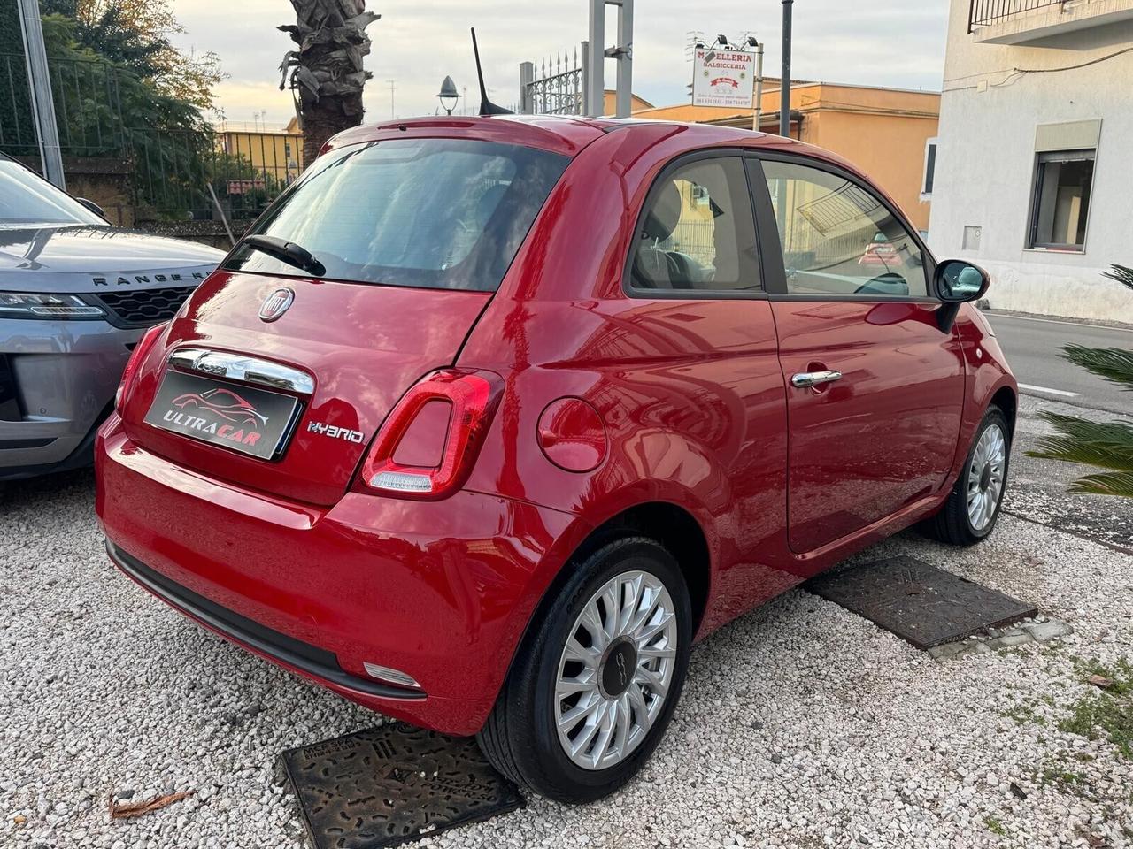 Fiat 500 1.0 Hybrid Red 2023