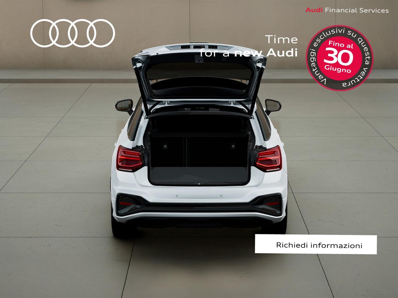 Audi Q2 40 2.0 tfsi identity black quattro s-tronic