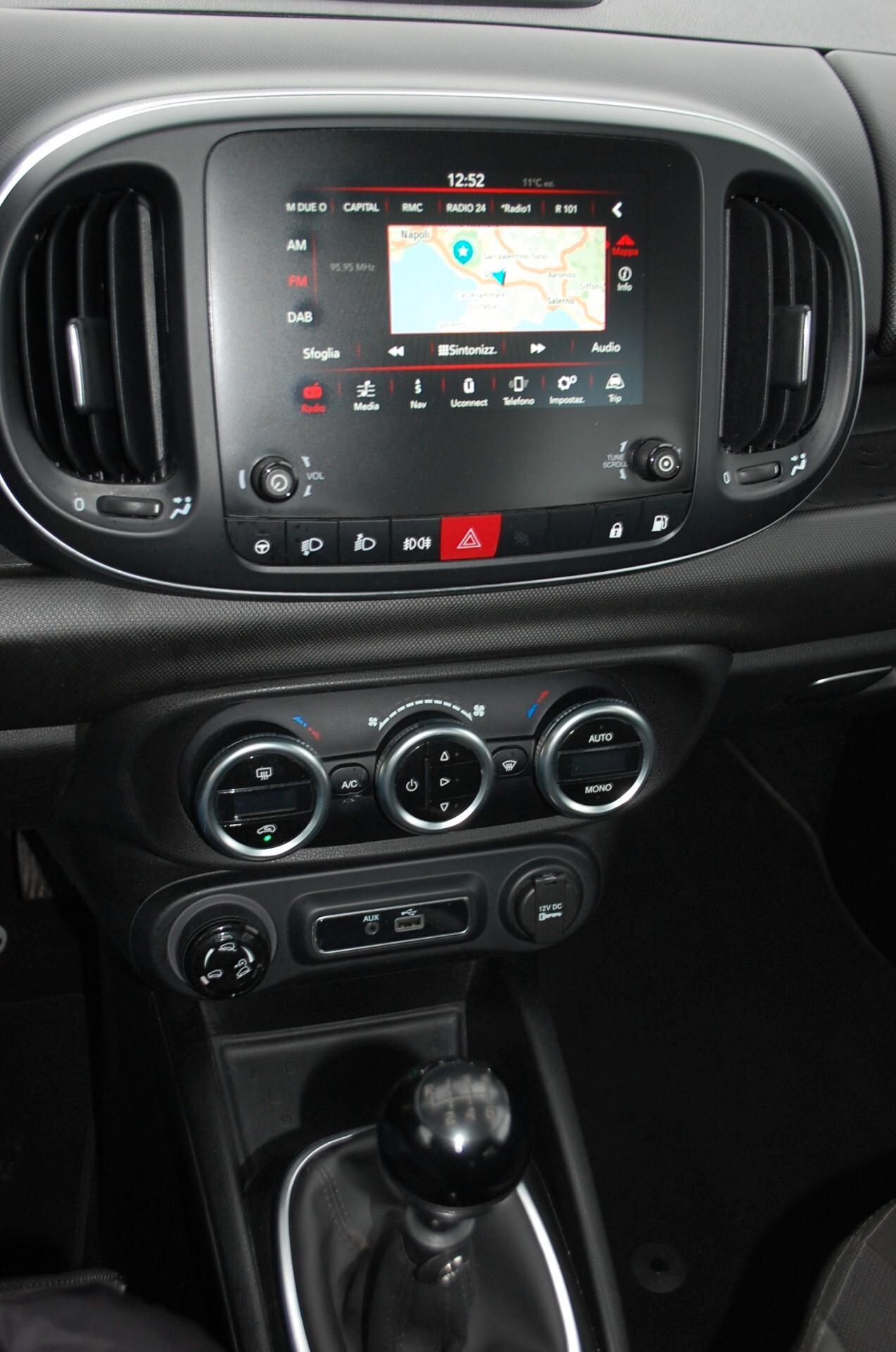 Fiat 500L Cross 1.4 tjt City Gpl 120CV Uff Italy Navi Tetto