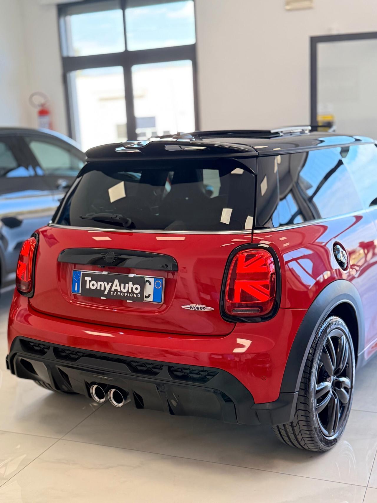 Mini 2.0 John Cooper Works Anniversary Edition TETTO APRIBILE,LUCI SOFFUSE,TELECAMERA,APPLE CARPLAY