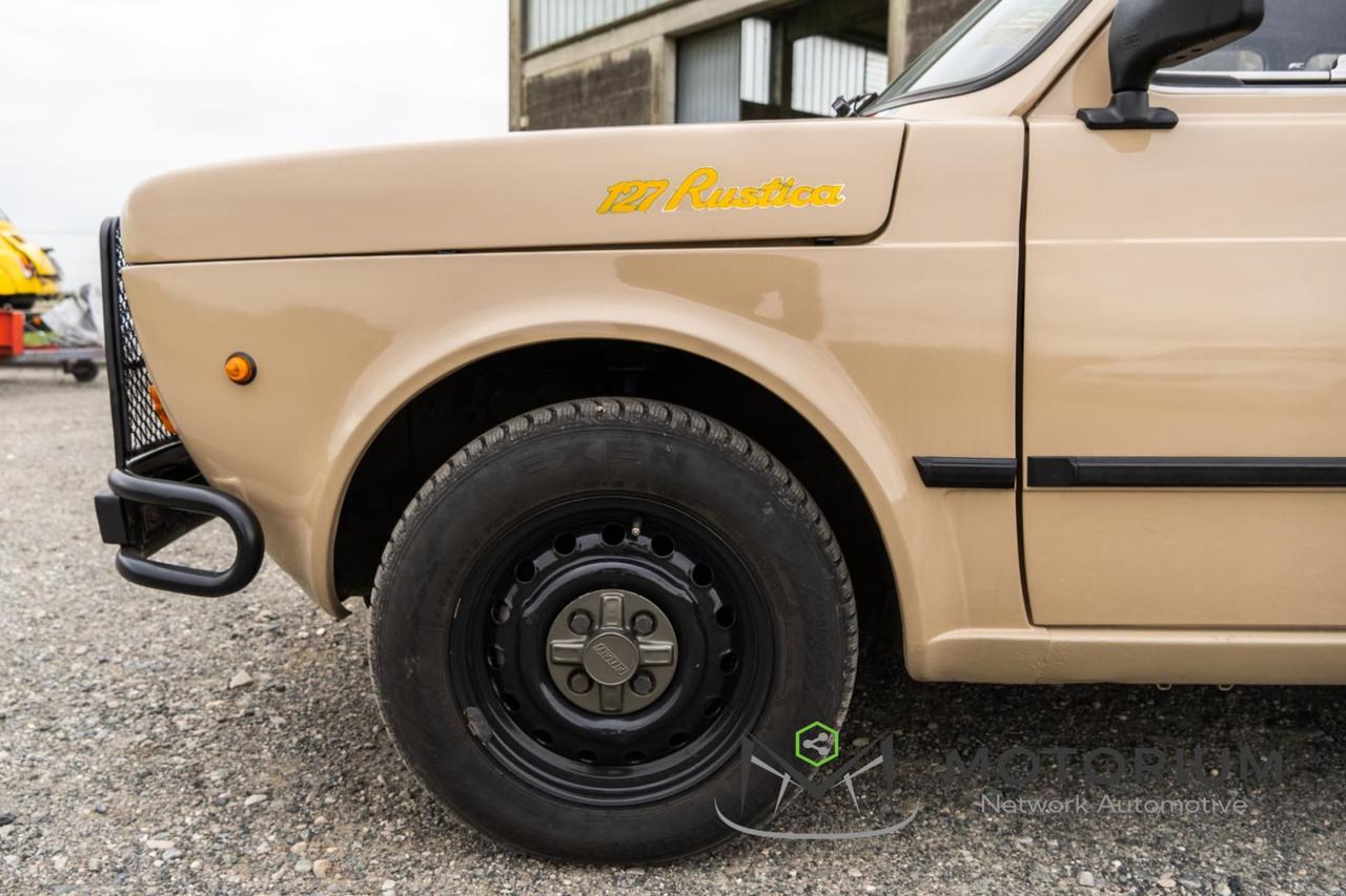 Fiat 127 "RUSTICA" - TARGA NERA ORIGINALE