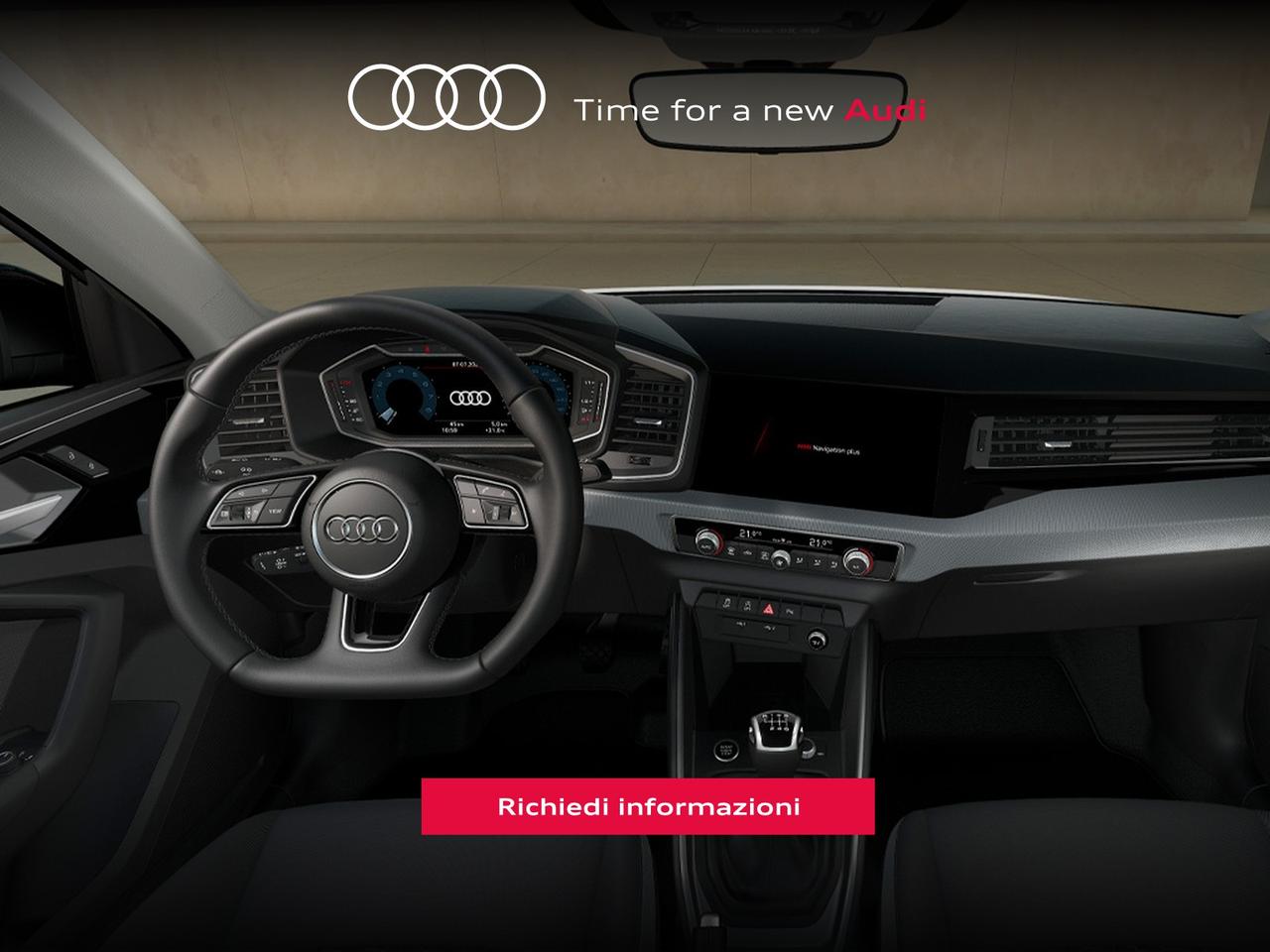 Audi A1 sportback 30 1.0 tfsi identity black 116cv