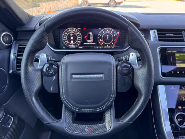 LAND ROVER Range Rover Sport 5.0 V8 SUPERCHARGED 575 CV SVR+TETTO+22+CARBON