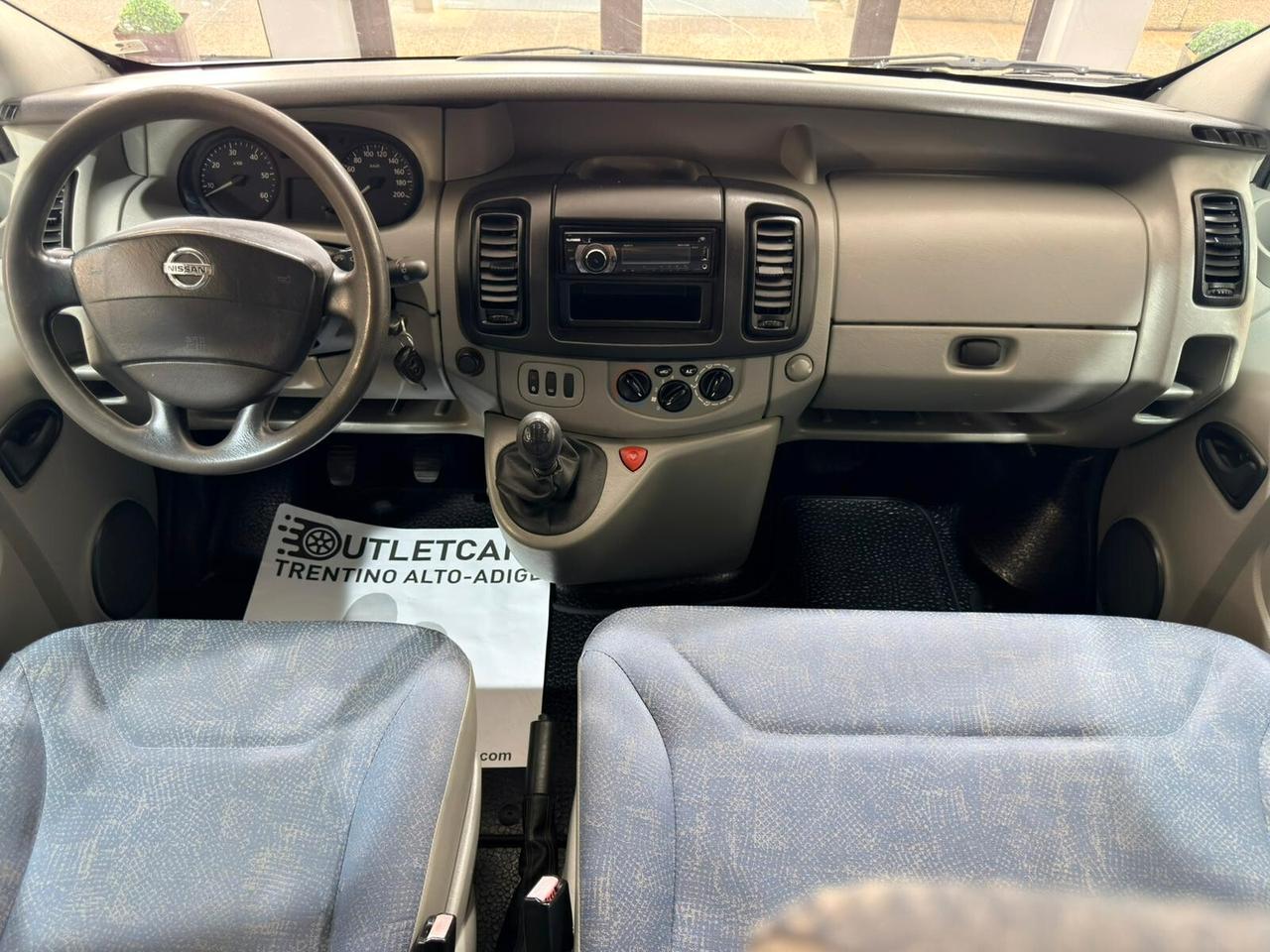 NISSAN PRIMASTAR 1.9dci 100cv 6POSTI 89.000km