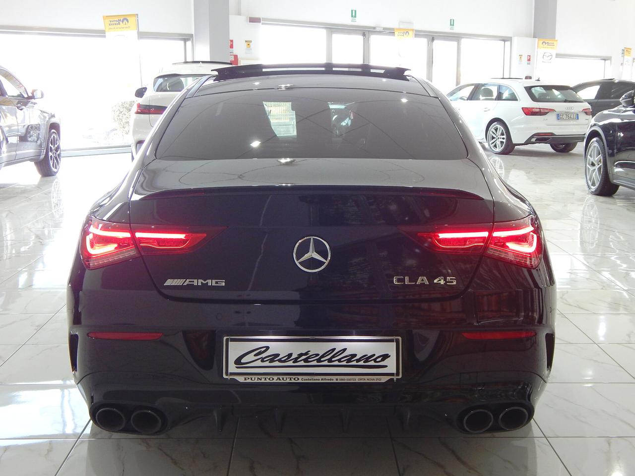 Mercedes-Benz CLA 45 AMG 4matic+ Aut. TETTO-NAVI-BURMESTER-MULTIBEAM-LUCI