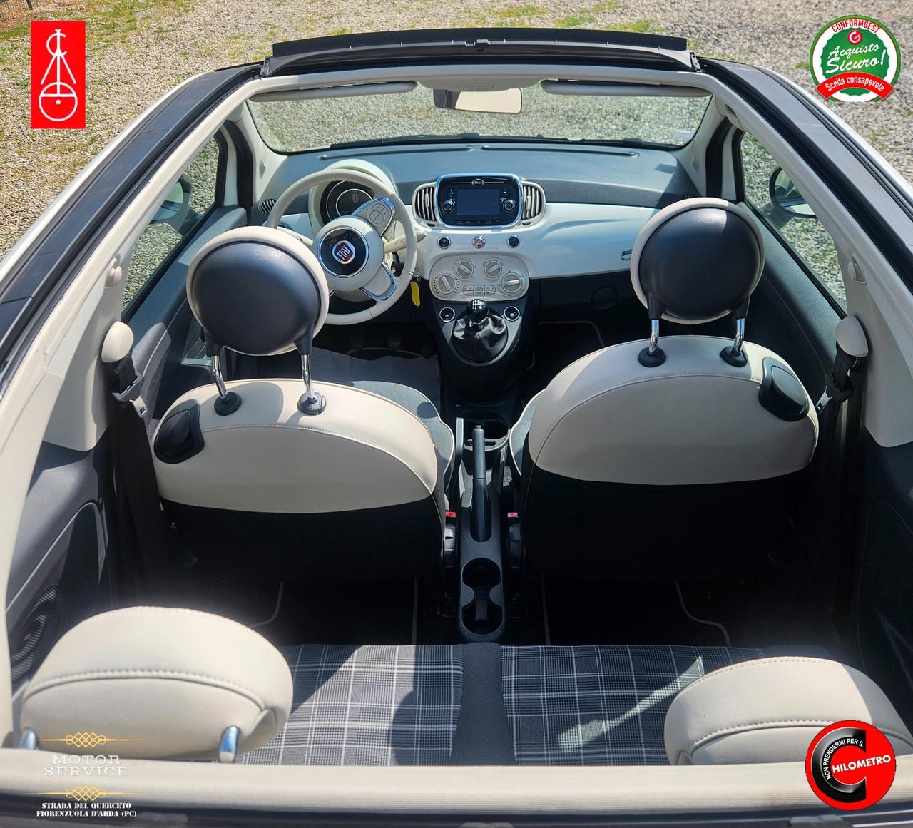 Fiat 500 C 1.2 Lounge PREZZO FINALE E REALE
