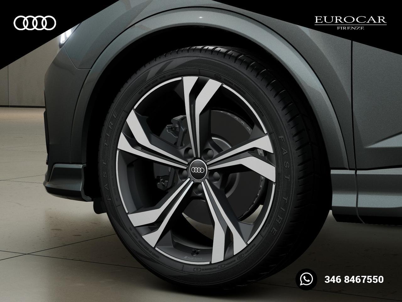 Audi Q3 sportback 40 2.0 tfsi identity black quattro s-tronic