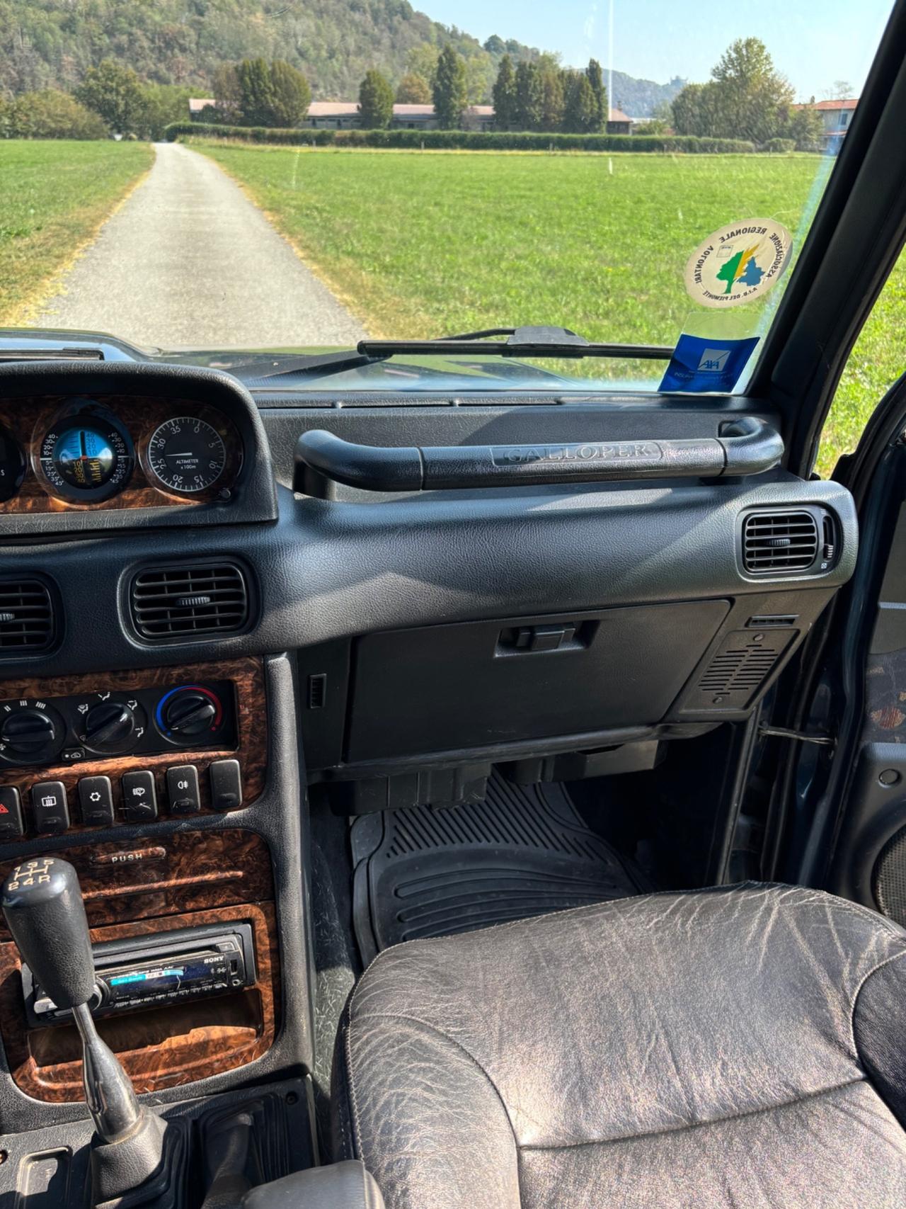 Hyundai Galloper 2.5TDI 3 porte POCHISSMI KM PARI AL NUOVO