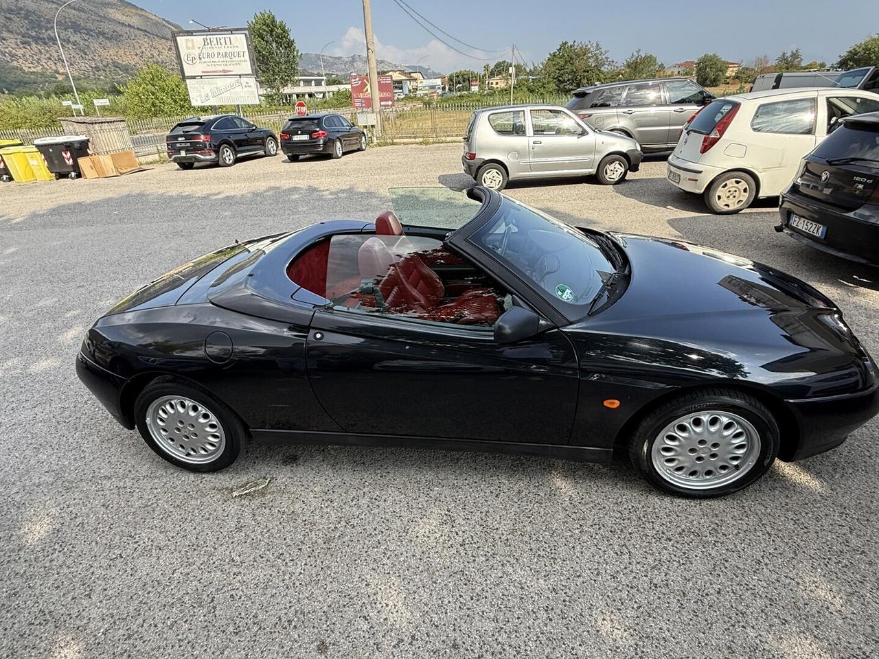 ALFAROMEO GTV SPIDER 2.0 INTERNI IN PELLE ROSSA