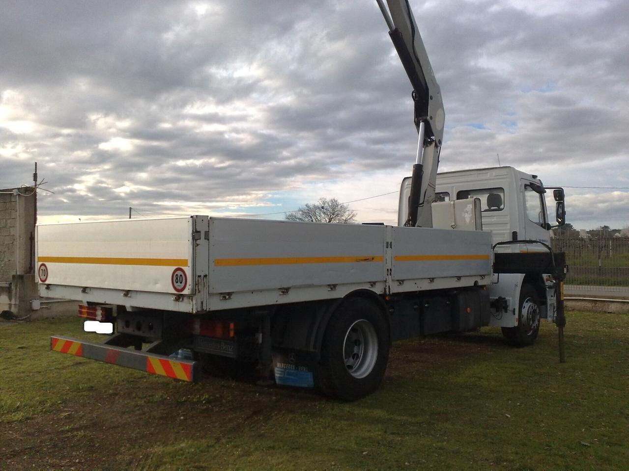 Mercedes Benz 18.28 CASSONE + GRU'