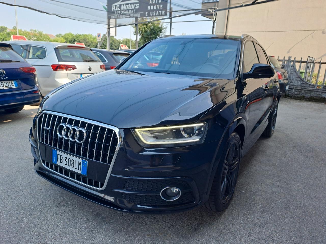 AUDI Q3 2.0 TDI 177CV QUATTRO S-TRONIC S-LINE - GANCIO TRAINO