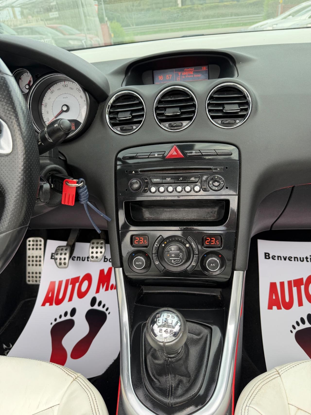 Peugeot 308 2013 1.6 e-HDi 115CV CABRIO GARANZIA 12 mesi ! ! !