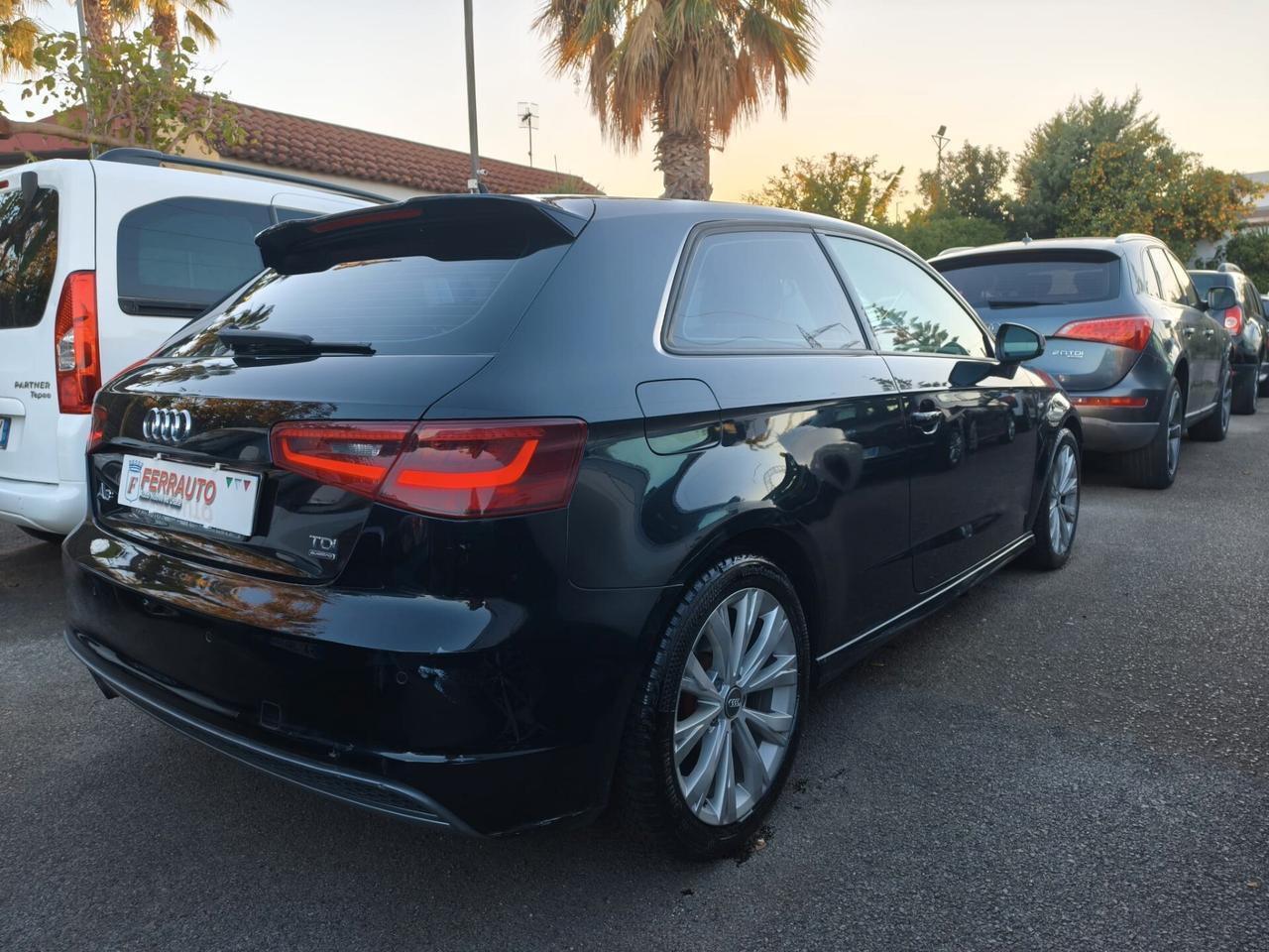 AUDI A3 2'0TDI 150CV QUATTRO SLINE COUPE'