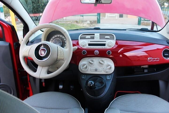 Fiat 500 1.2 Lounge TETTO PANORAMICO CERCHI IN LEGA RADIO CD CARROZZERIA SENZA UN GRAFFIO