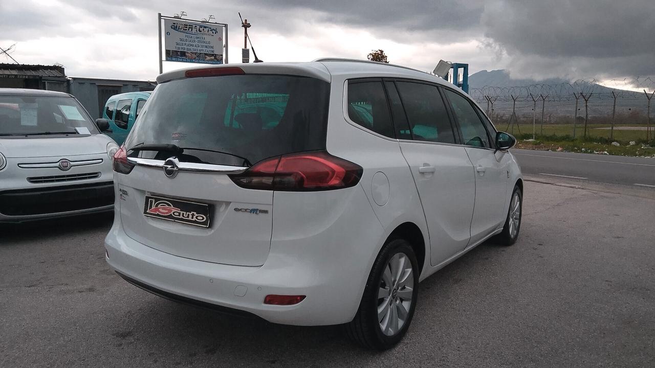 Opel Zafira 1.6 benzina metano 7 posti