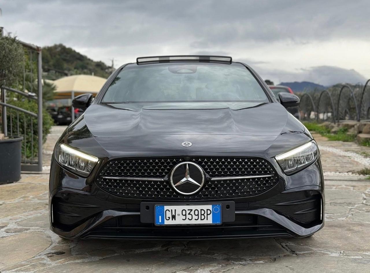 Mercedes-benz A 180 d Automatic AMG Led Tetto Apribile Pelle Navy Camera 360*Bi Xenon