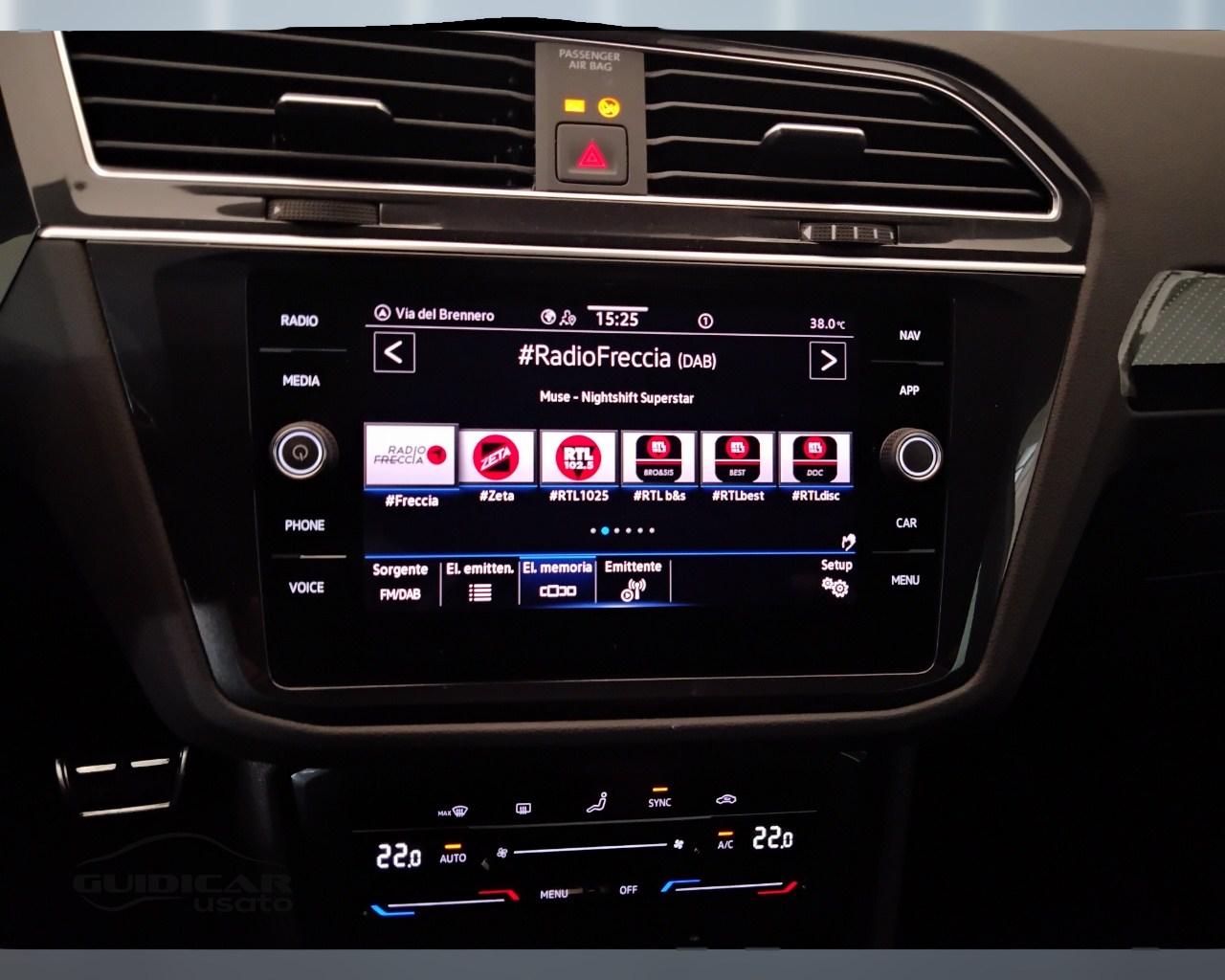 VOLKSWAGEN Tiguan II 2021 - Tiguan 2.0 tdi R-Line 150cv dsg