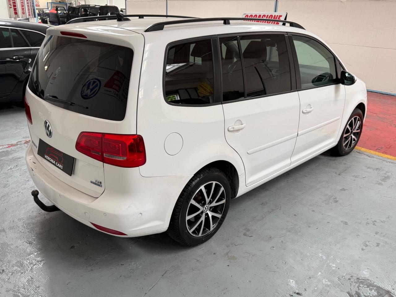 Volkswagen Touran 1.6 TDI 7posti con gancio traino