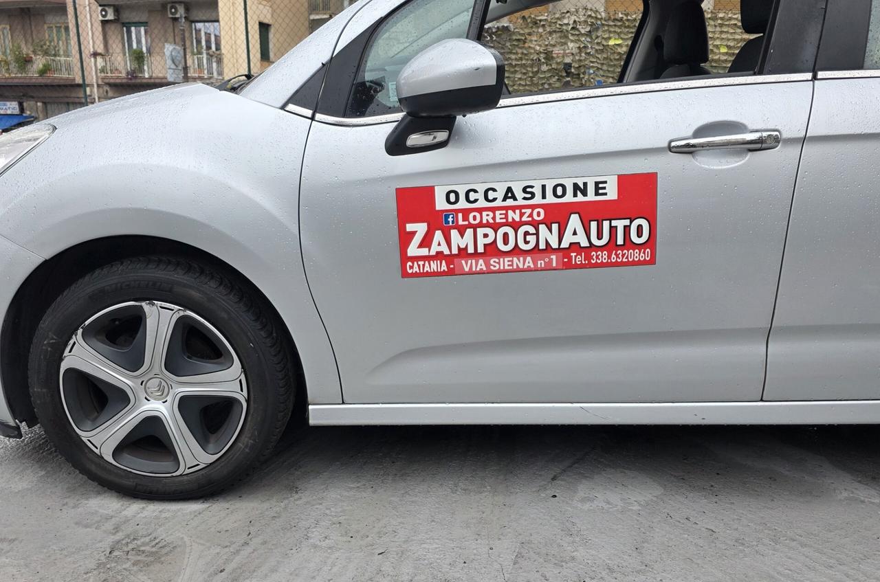 Citroen C3 1.5 HDi 75Cv Feel Edition X NEOPATENTATO ZAMPOGNAUTO CT