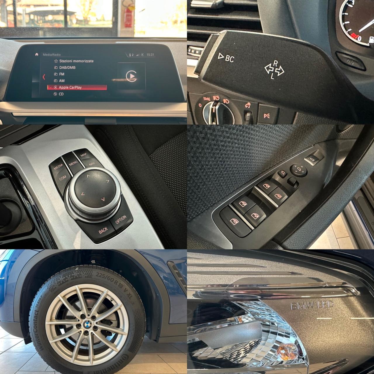 Bmw X3 xdrive 20d Advantage auto *CARPLAY*SENSORI*NAVI*