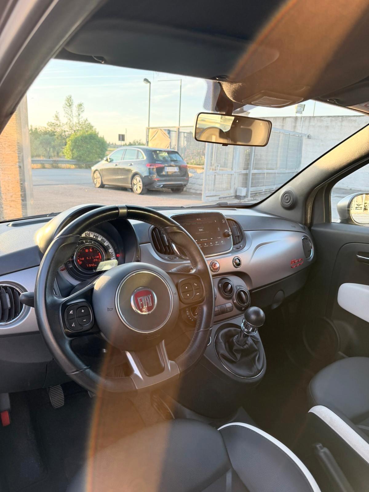 Fiat 500 1.2 69cv Sport Pelle/Led