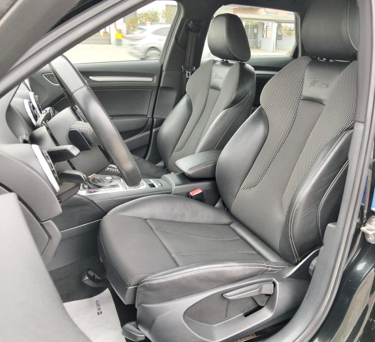 Audi A3 2.0 TDI 184 CV Quattro S tronic*S Line*Navi*Pelle*Xenon*Euro6