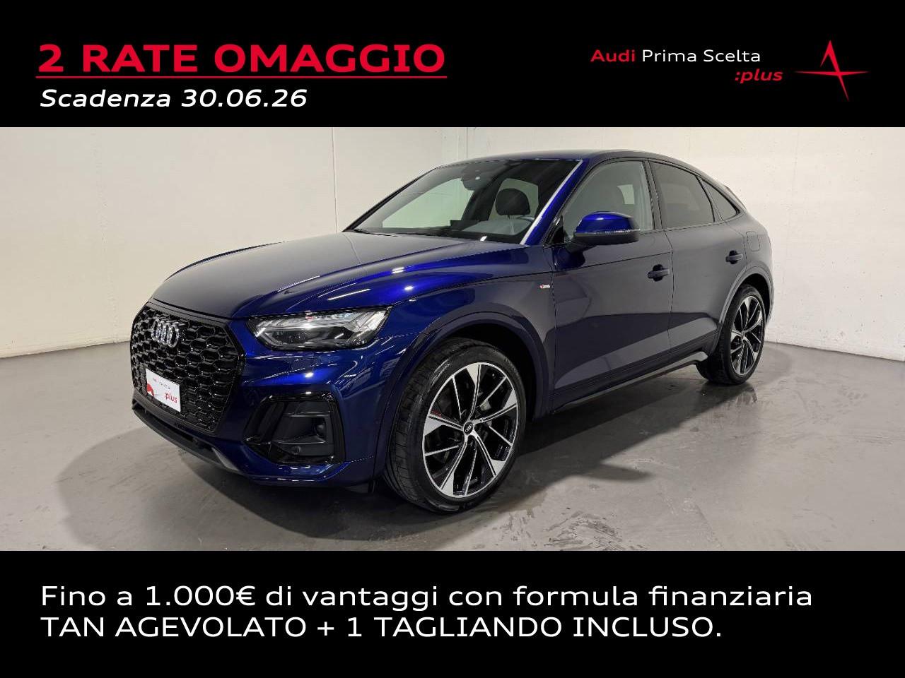 AUDI Q5 SPORTBACK 55 TFSIe QUATTRO S-TRONIC S LINE PLUS