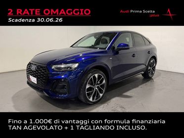 AUDI Q5 SPORTBACK 55 TFSIe QUATTRO S-TRONIC S LINE PLUS
