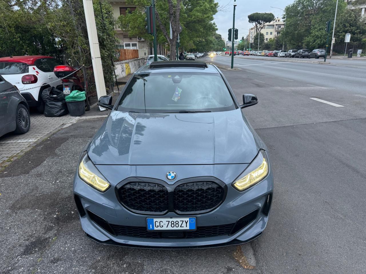 Bmw 135 M 135i xDrive Tetto Navi Alcantara