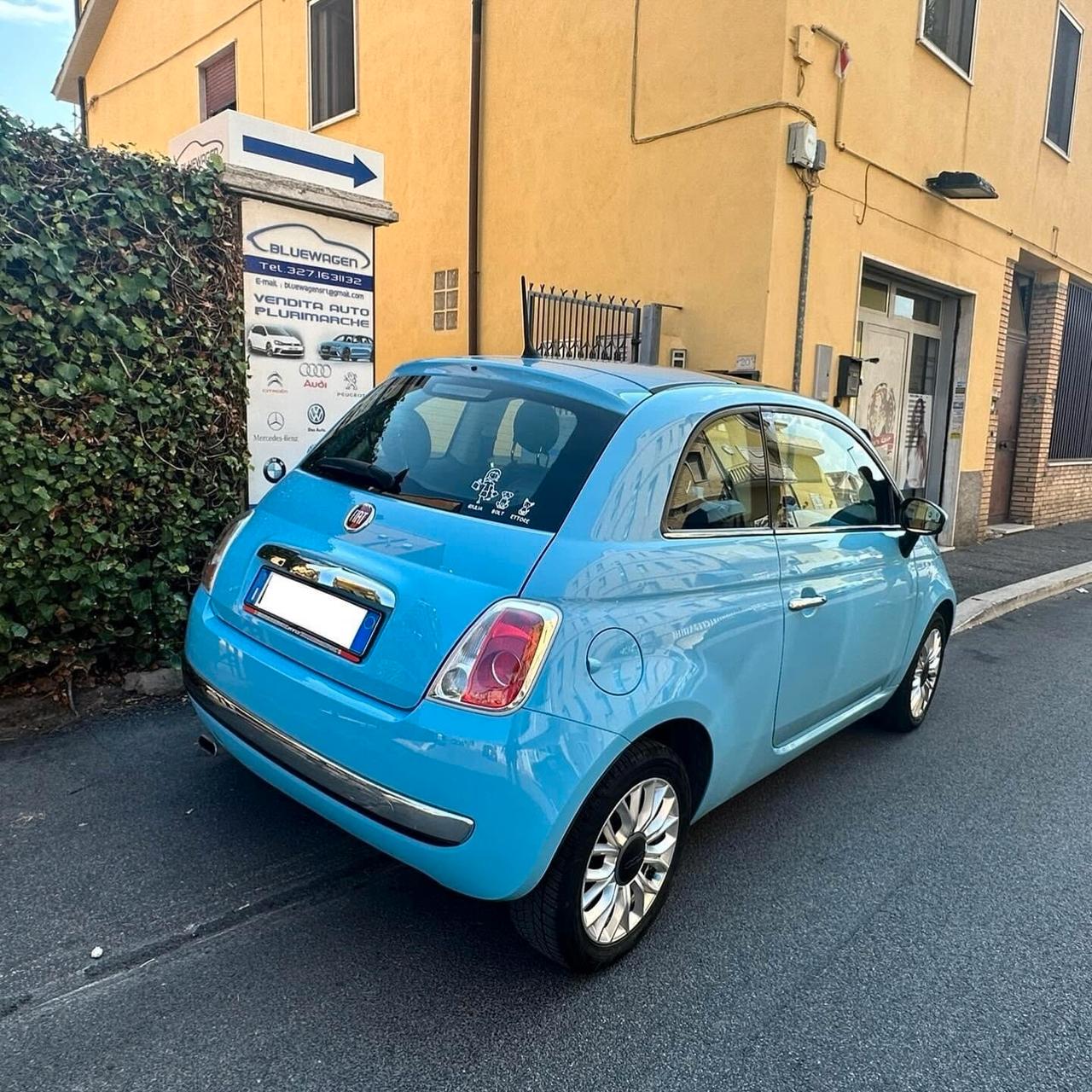 Fiat 500 1.2 Lounge EURO 6 TETTO PANORAMICO GOMMATA PERFETTA SEMPRE GARAGE FINANZIABILE