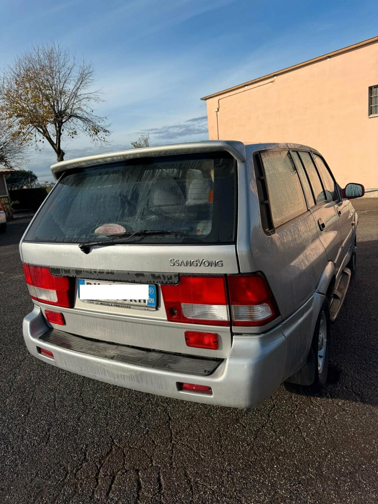 Ssangyong MUSSO MJ 662 2.9 turbodiesel EL