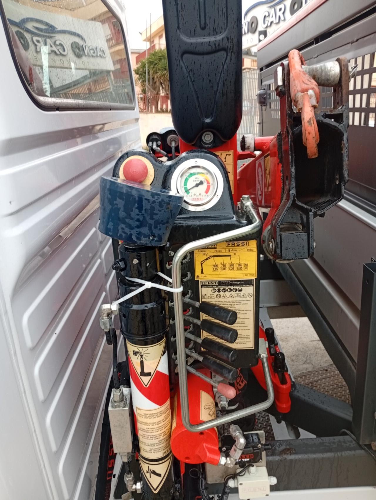 Fiat Ducato 33 2.3 MJT 130 CV GRU doppia cabina