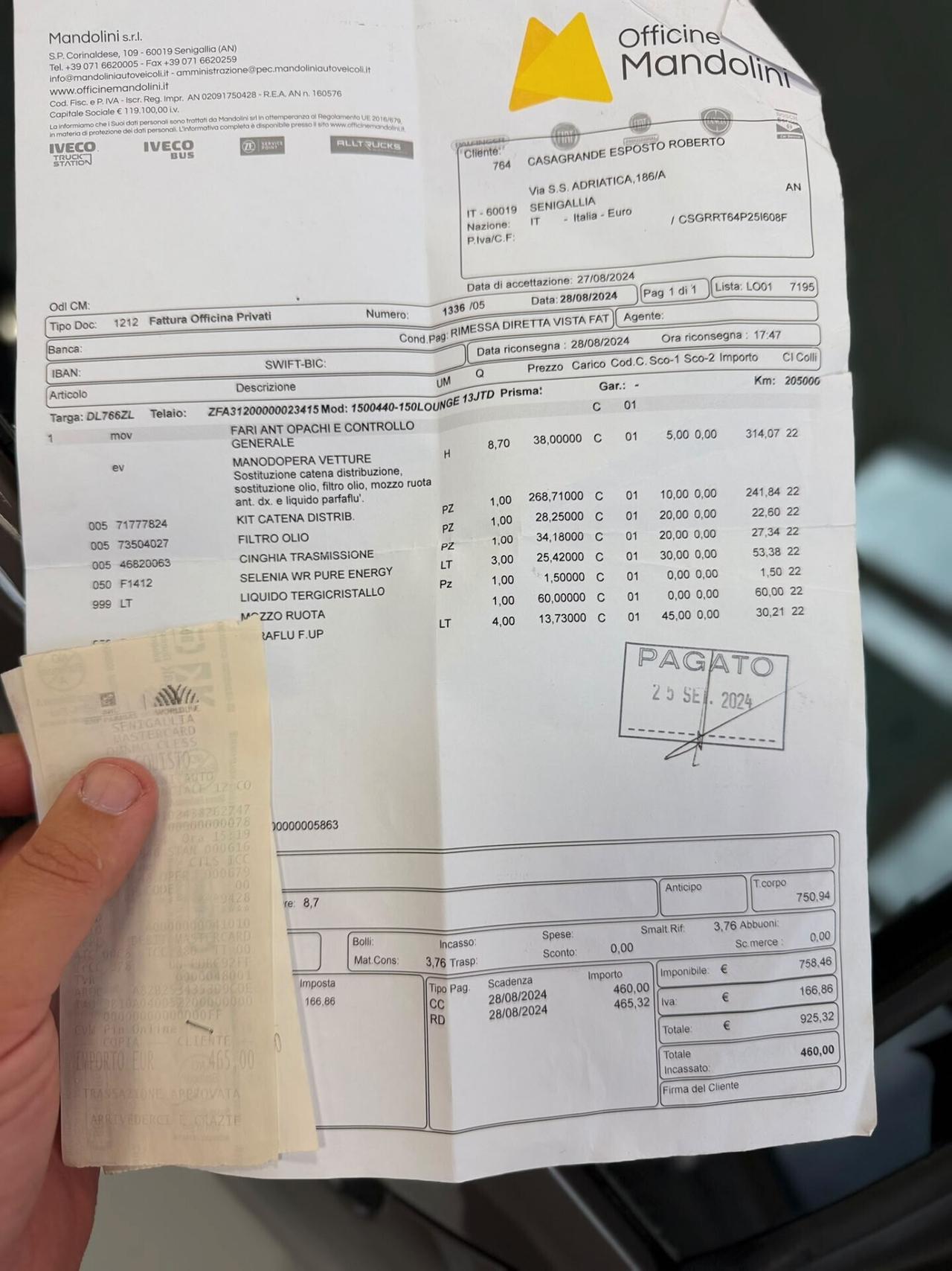 Fiat 500 1.3 MJT X NEOPATENTATI 2007