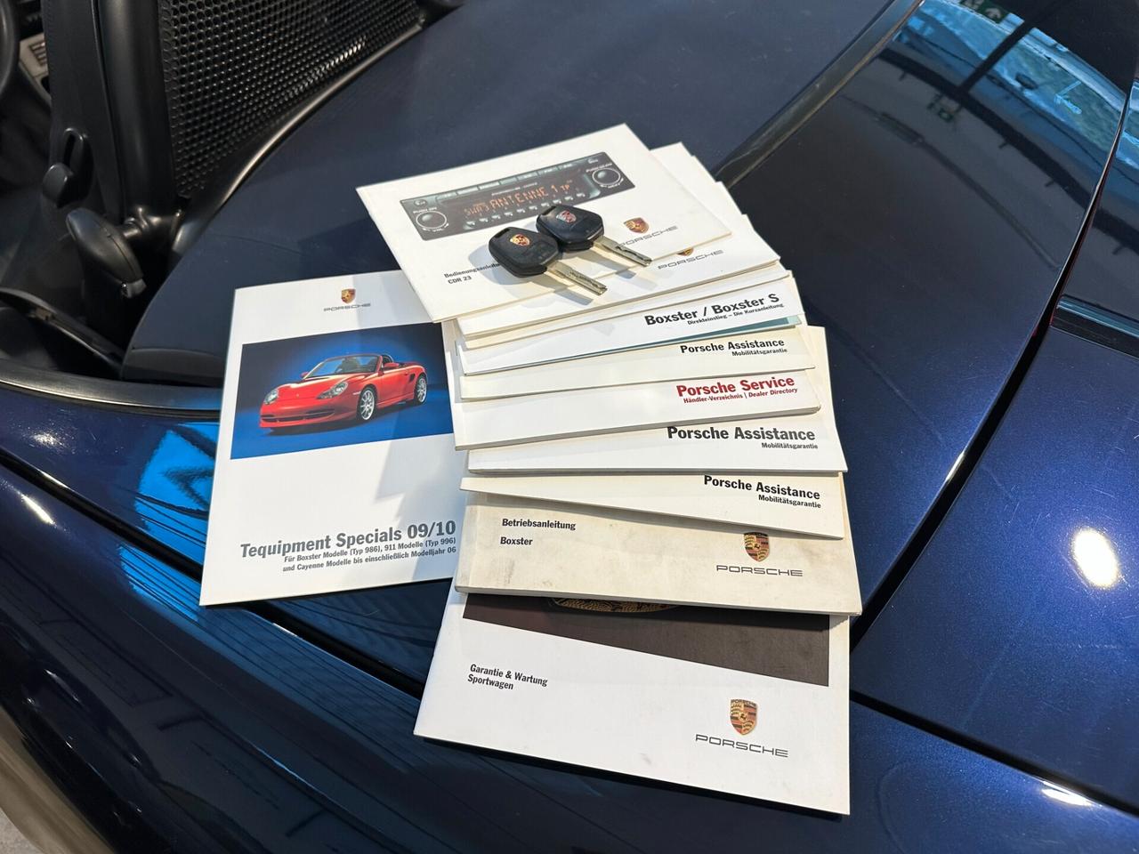 Porsche Boxster 2.7i 24V cat - CAPOTTE BLU MANUALE