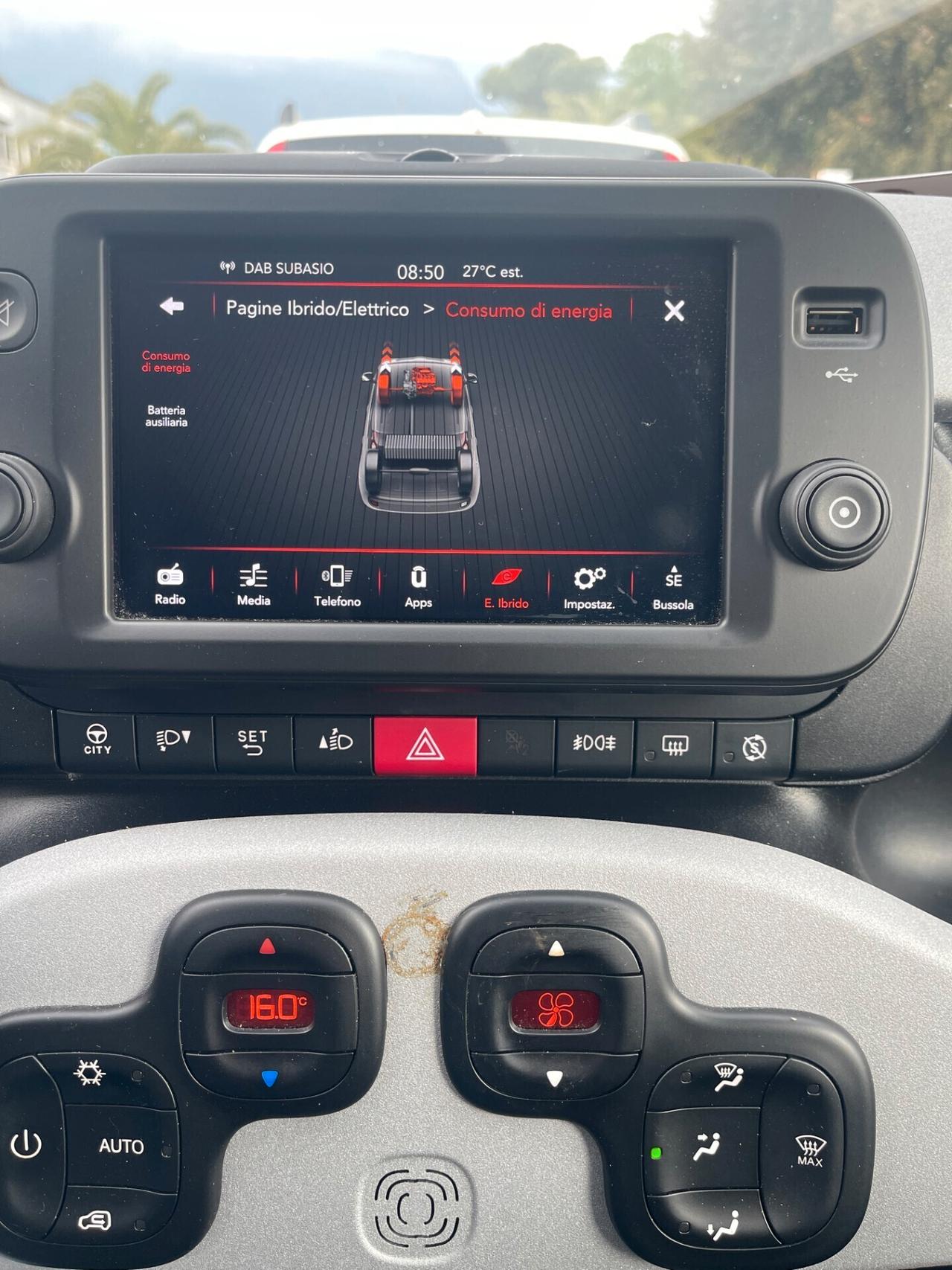 Fiat Panda Cross 1.0 FireFly S&S Hybrid APPLE CAR PLAY CRUISE CERCHI CLIMATRONIC MULTIFUNZIONE