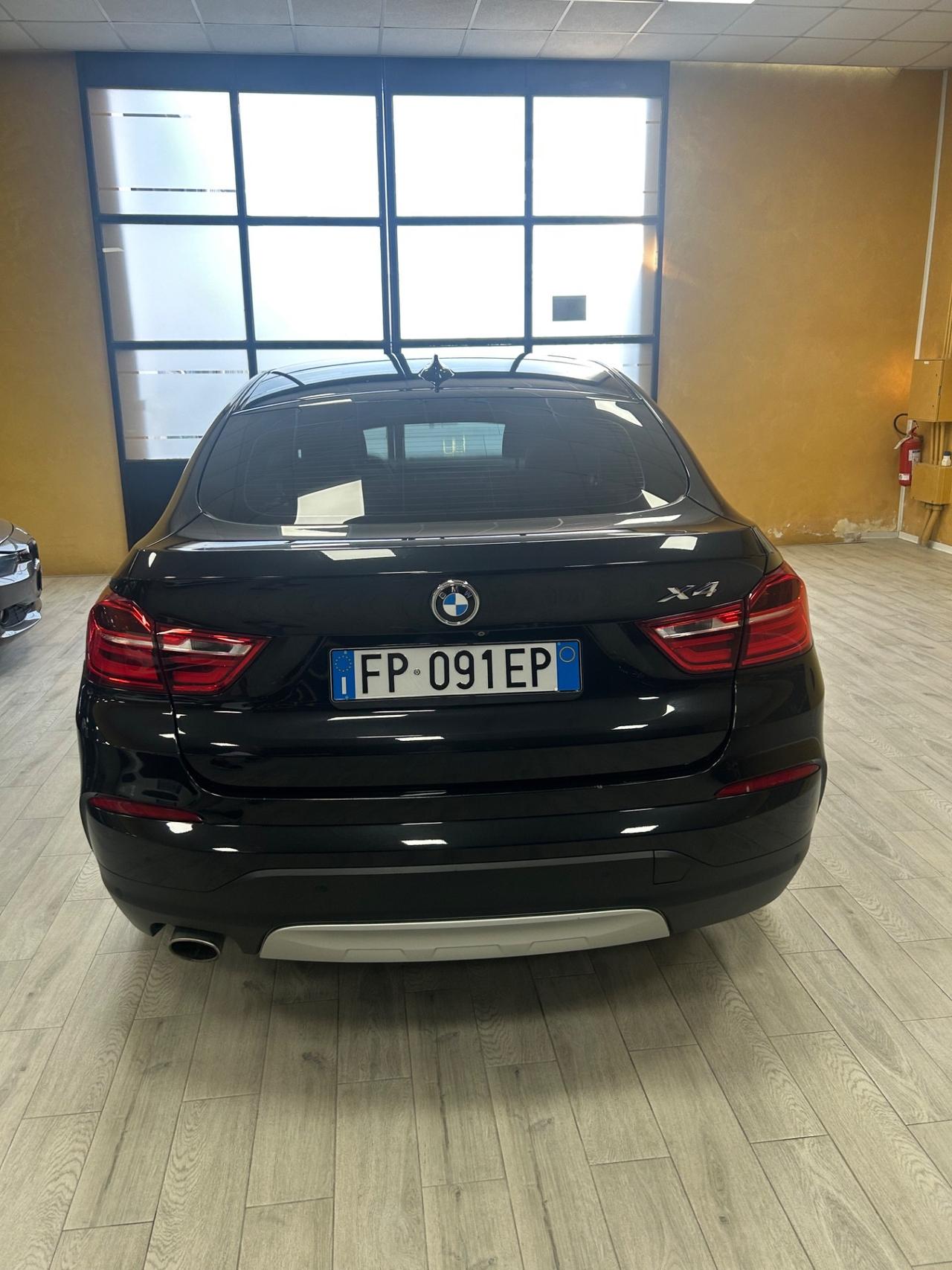 BMW X4 2.0d 190 cv “AUT/NAV/RETRO/PELLE/19”-2016