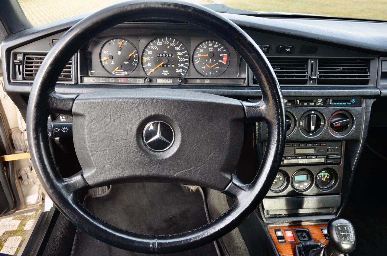 MERCEDES-BENZ 190 E 2.3-16 185cv, OTTIME CONDIZIONI, SERVICE CON FATTURE, MATCHING NUMBER, TETTO, A/C, PERMUTE