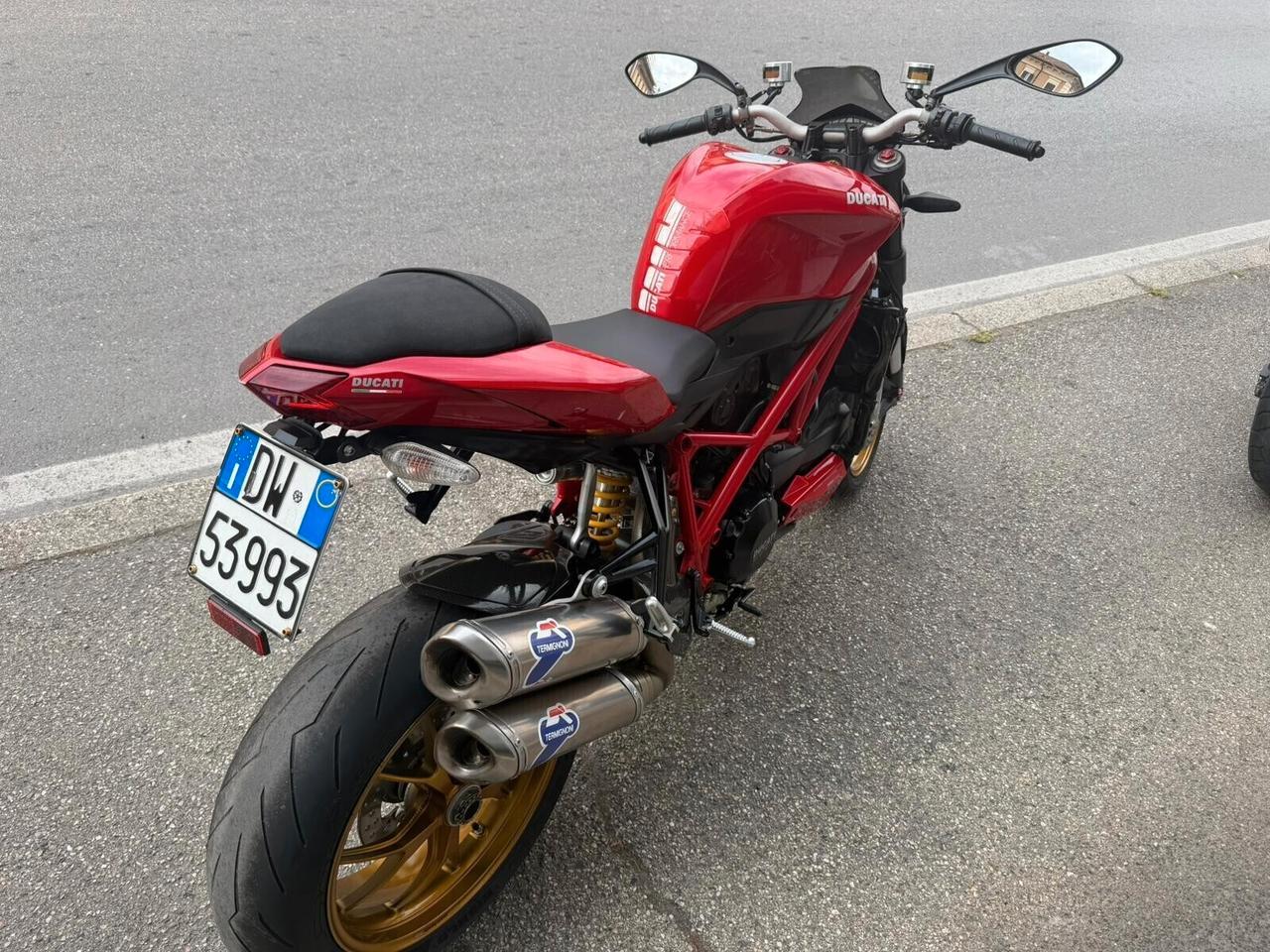 DUCATI STREETFIGHTER 848 ROSSO 10/2012 KM 31300