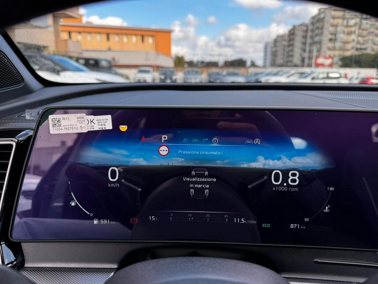 KIA SPORTAGE 1.6 DIESEL GTLINE 800 KM AZIENDALE