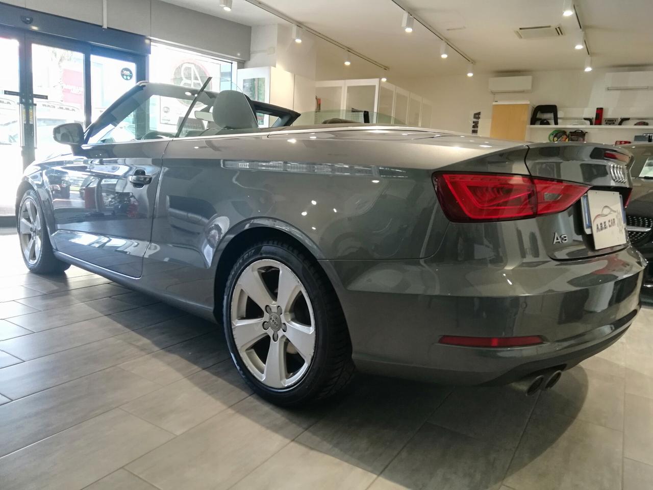 AUDI - A3 Cabrio - 2.0 TDI cl.d S tr. Ambition - EURO6 - FINANZIABILE - RITIRO PERMUTE