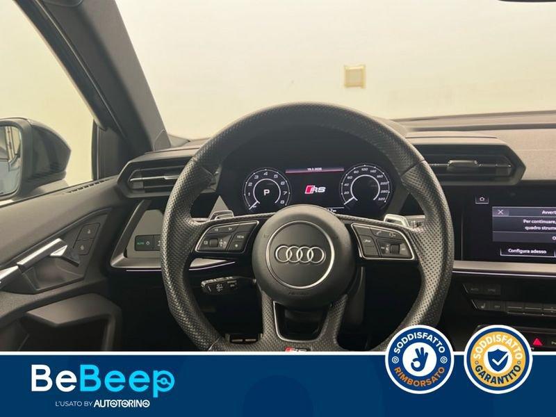 Audi A3 RS3 SPORTBACK 2.5 TFSI QUATTRO S-TRONIC