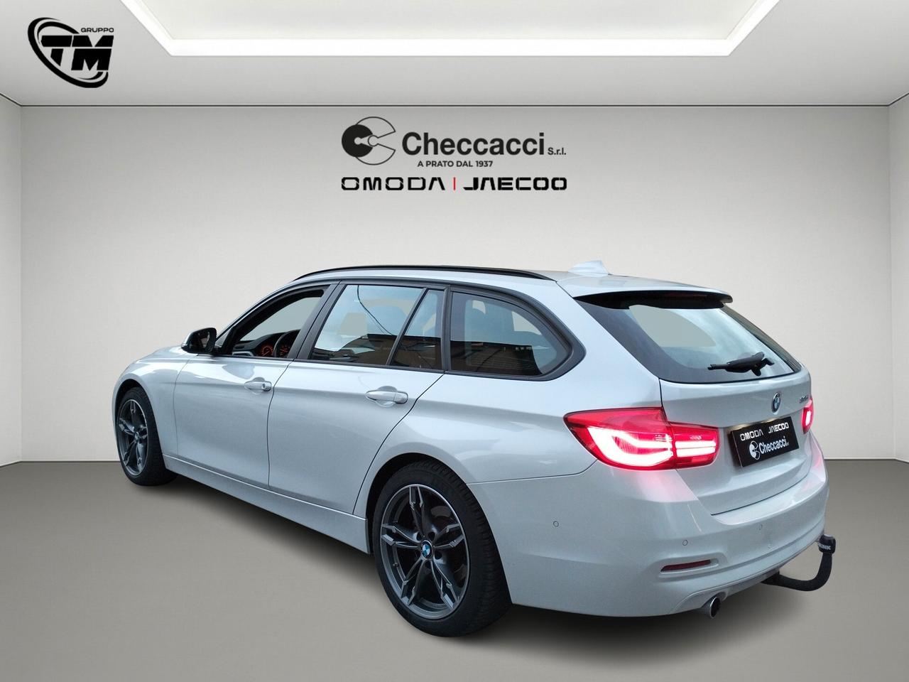 BMW 318 d Serie 3 F31 2018 Touring auto GANCIO TRAINO